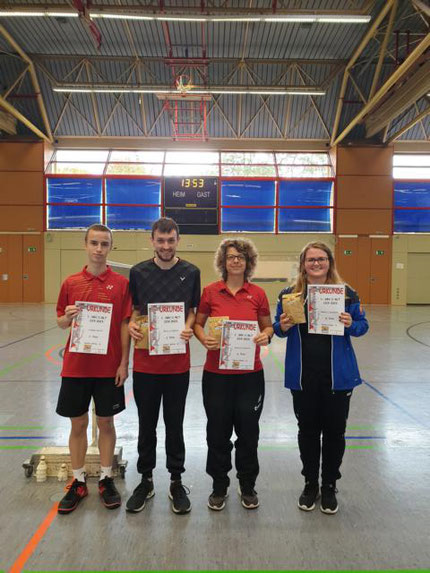 v.l.: Oleksandr Liubchak, Robin Diwo, Maike Kohlmaier, Jana Karmann