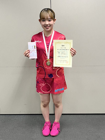女子個人戦優勝:小林りんご(青山学院大学)
