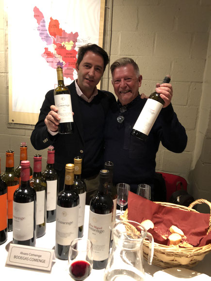 with Alvaro Comenge great winemaker of Ribera del Duero D.O. 