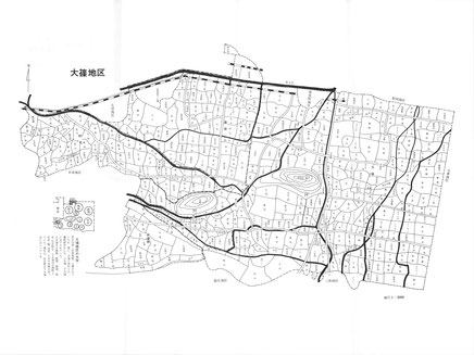 393010南国市小字図⑤（大篠地区）