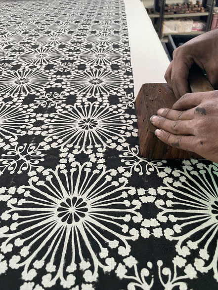 Embark on a journey of creativity with our custom-made block print fabrics, expertly crafted in Delhi, India.