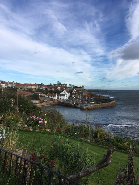 The small coastal village of Crail in Fife