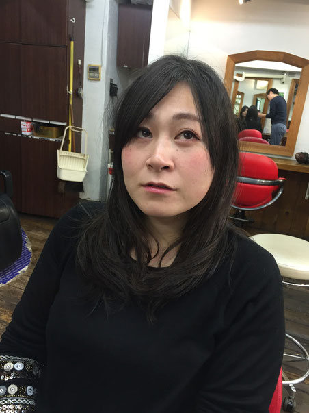 横浜・美容室☆女性の笑顔を作る専門家☆美容家 奥条勇紀 デジパーと短め前髪編
