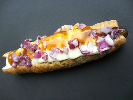 Wo in Amsterdam essen: Frikandel Speciaal im House of Fries