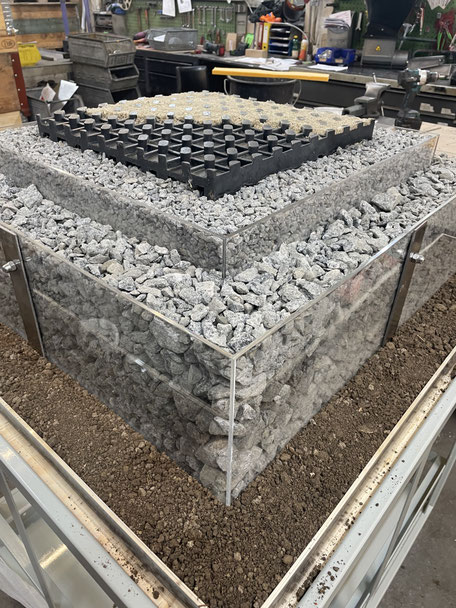 Unterbau der Schauer Bodenmatte