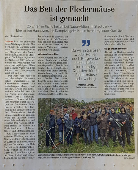 Leine-Zeitung, 15. November 2023