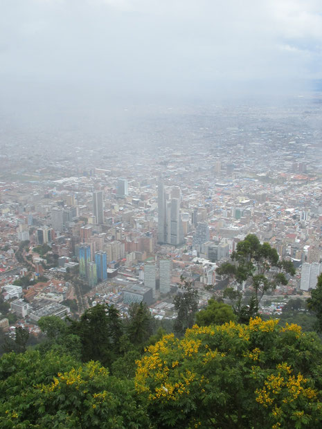 Blick vom Monserrate (3152 m)