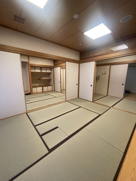 三田市　市民センター　畳入れ替え
