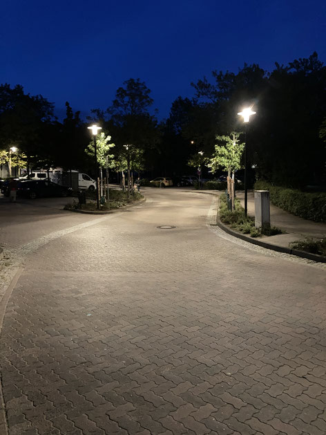 Straßenbeleuchtung in Bad Segeberg / SITECO CityLight LED / 2022