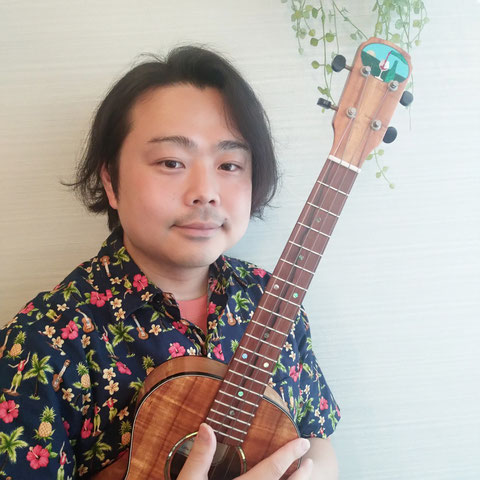 神戸市灘区ウクレレ教室　講師写真