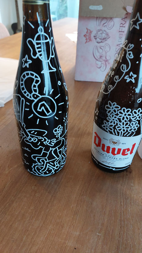 Dirk Van Bun Illustraties & Vormgeving - Illustraties op flessen
