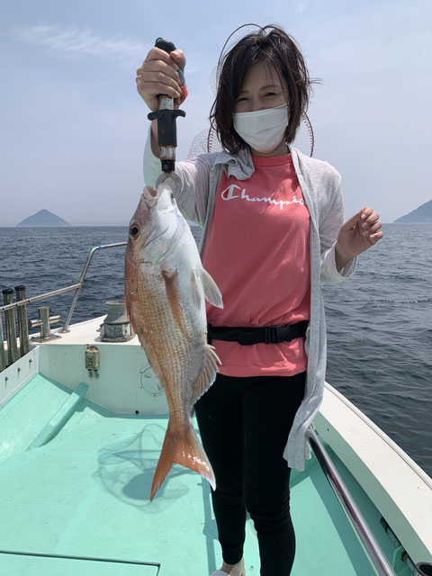 ねーさん！初釣り！でget(^_-)-☆お見事