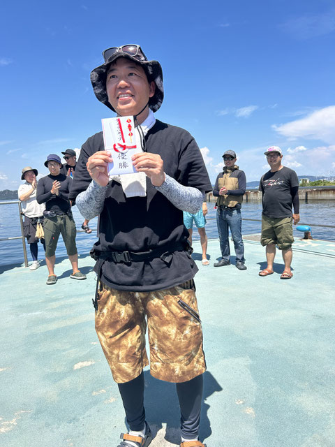優勝!おめでとうございます! 2525水産♬♬