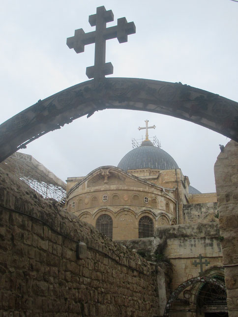 Die Grabeskirche in Jerusalem
