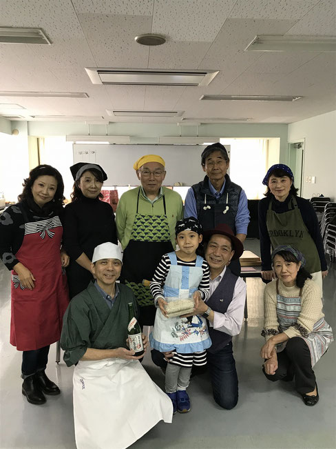 ママにお蕎麦のお土産も(^^♪