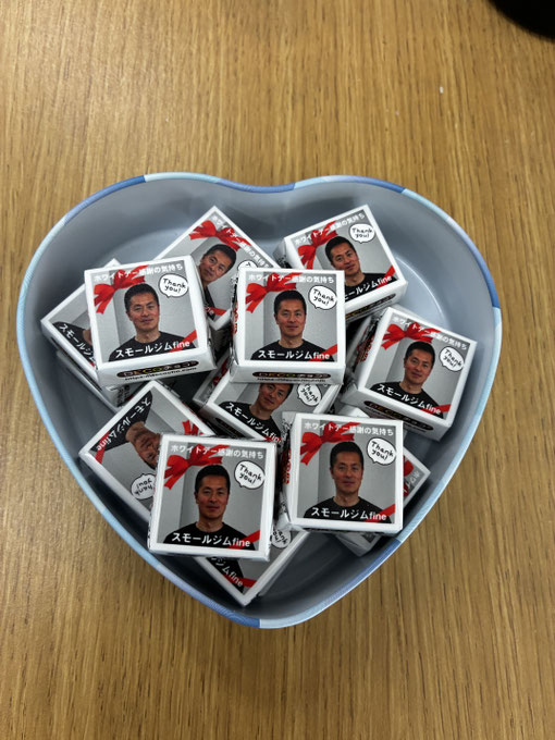 ホワイトデー用チョコ