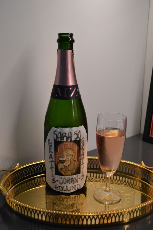 Sara's 50ste verjaardag vieren we dus nog een keer vieren