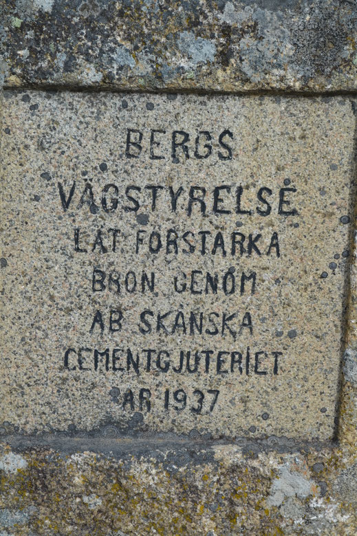 In 1937 werd de brug gerenoveerd door Vägstyrelsen. 