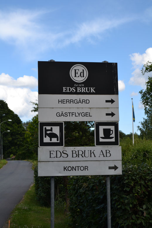 Eds Bruk AB, café en hotel