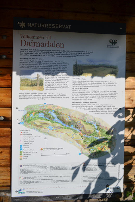 Het natuurreservaat rondom Ankarede heet Daimadalen