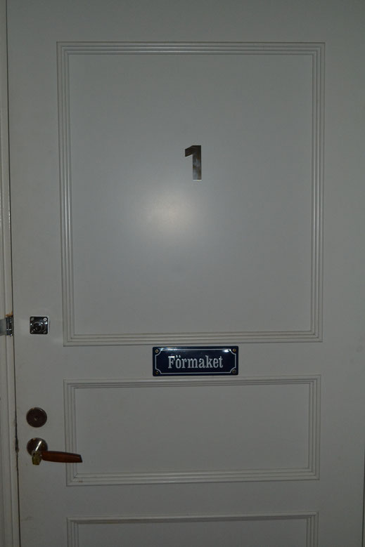Onze kammer heet Förmaket, oftewel de ouderslaapkamer