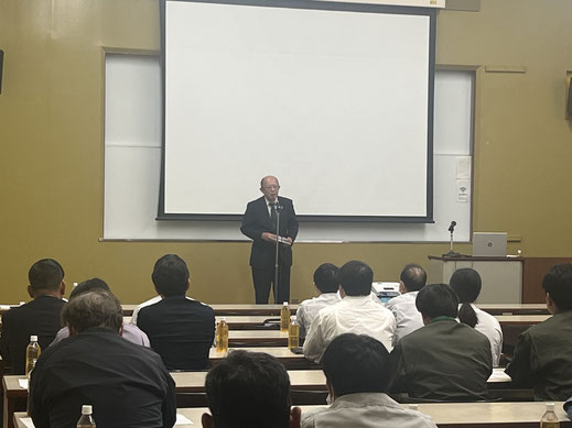 挨拶：NPO茨城ふる里の橋を守る会理事長　伊藤敦史　様