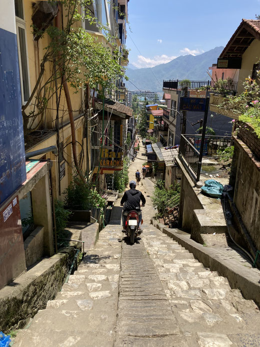 Steil, steiler am Steilsten... Der Weg zu unserem Homestay! Sa Pa, Vietnam (Foto Jörg Schwarz)