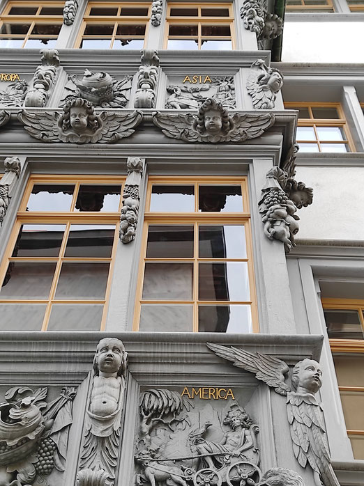 Fenster Erker in der Stadt St.Gallen