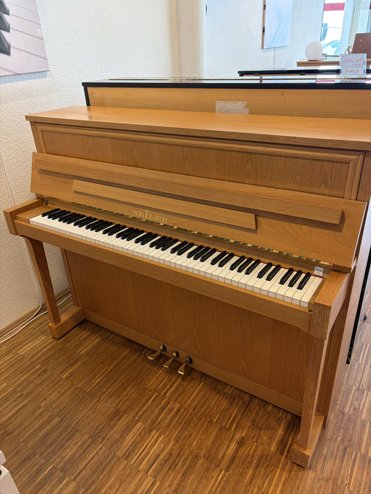 Piano Dubbel - gebr. Seiler Klavier Mod. 116