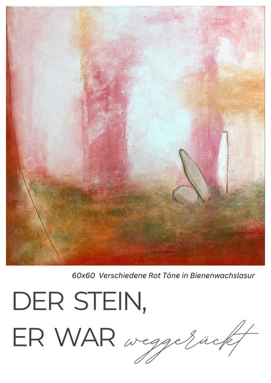Postkarte mit Gemälde zu Ostern