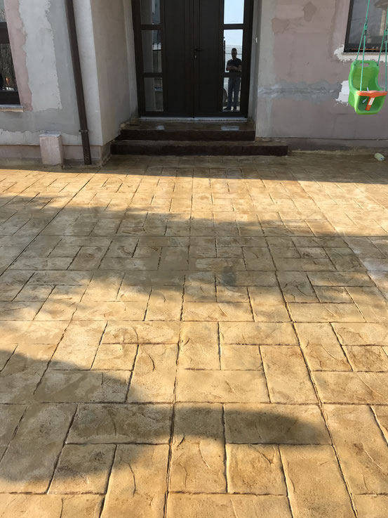beton amprentat și elicopterizat Constanța