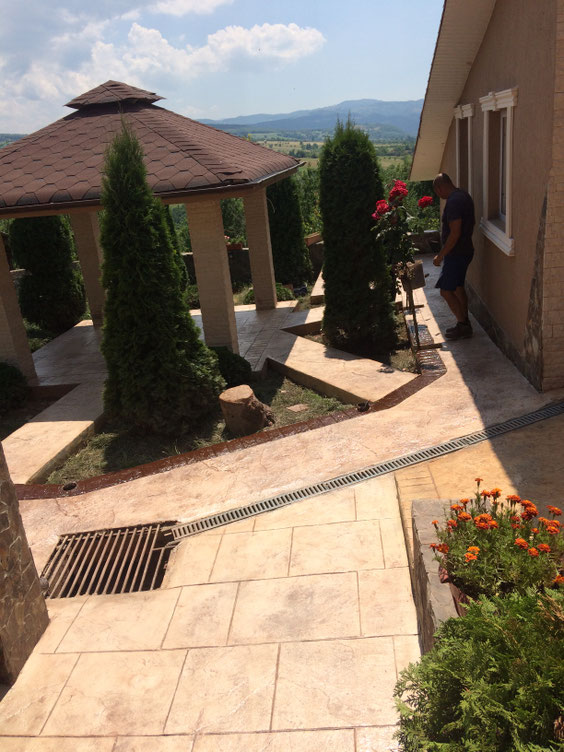 beton amprentat vaslui