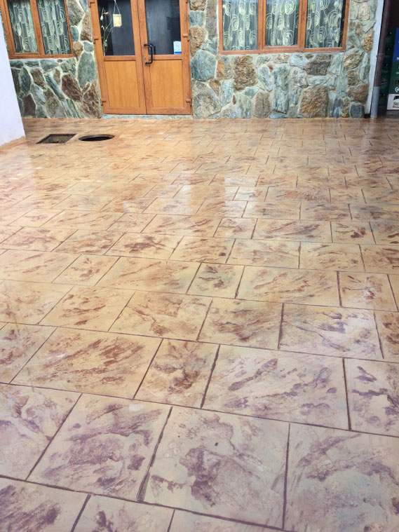 beton amprentat și elicopterizat Mangalia-Constanța