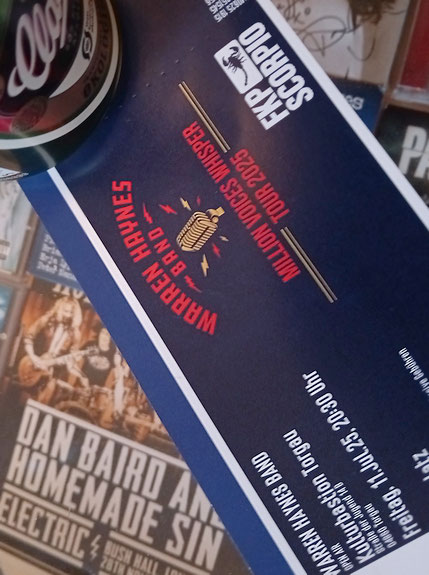 Warren Haynes und Band - JamRock + SouthernRock vor 700 Fans