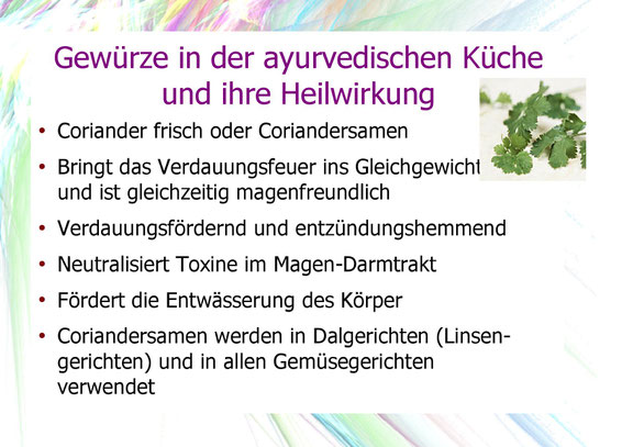 Coriander und dessen Heilwirkung 