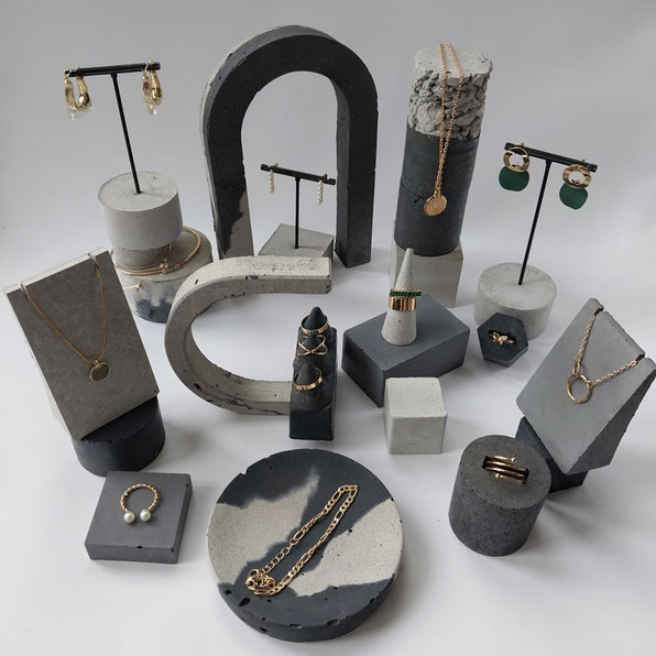 Unique Jewellery Display Prop Mix of 25 Stands, H04, by PASiNGA