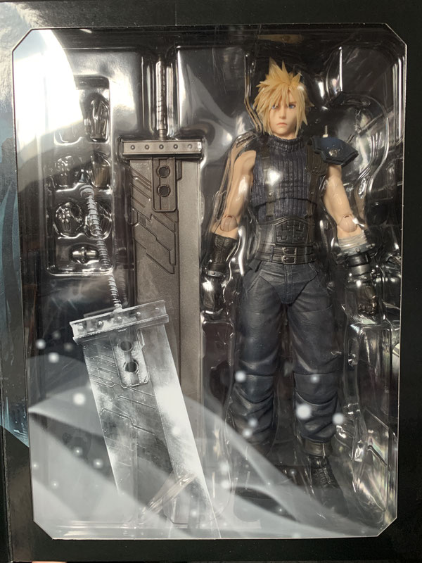 Cloud Strife Ver. 2 Final Fantasy VII Remake Play Arts Kai Video Game Actionfigur 27cm Square Enix 