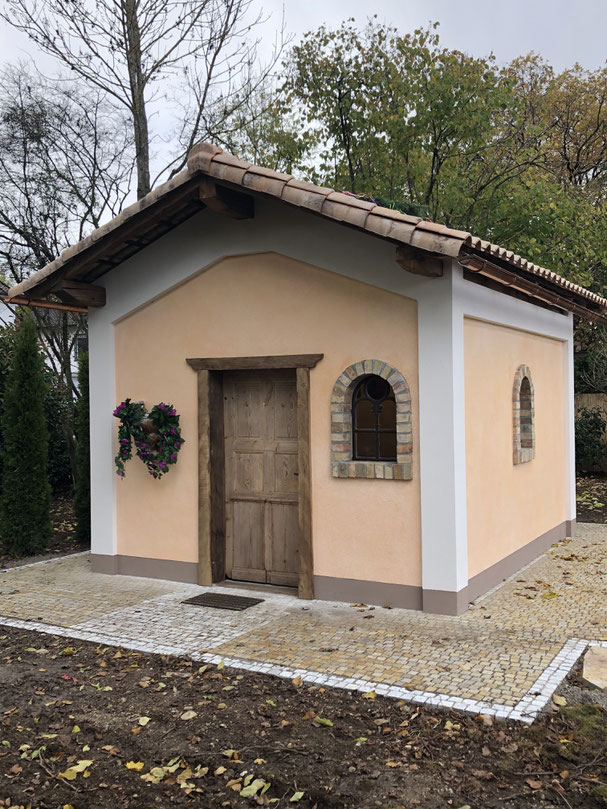 Wand Bemalung lassen einer Kapelle 