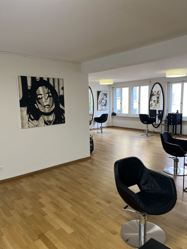 DOWNTOWN ZURICH Daniela Schorno Künstlerin - Pop Art Deco Minimal Abstrakt Kunst