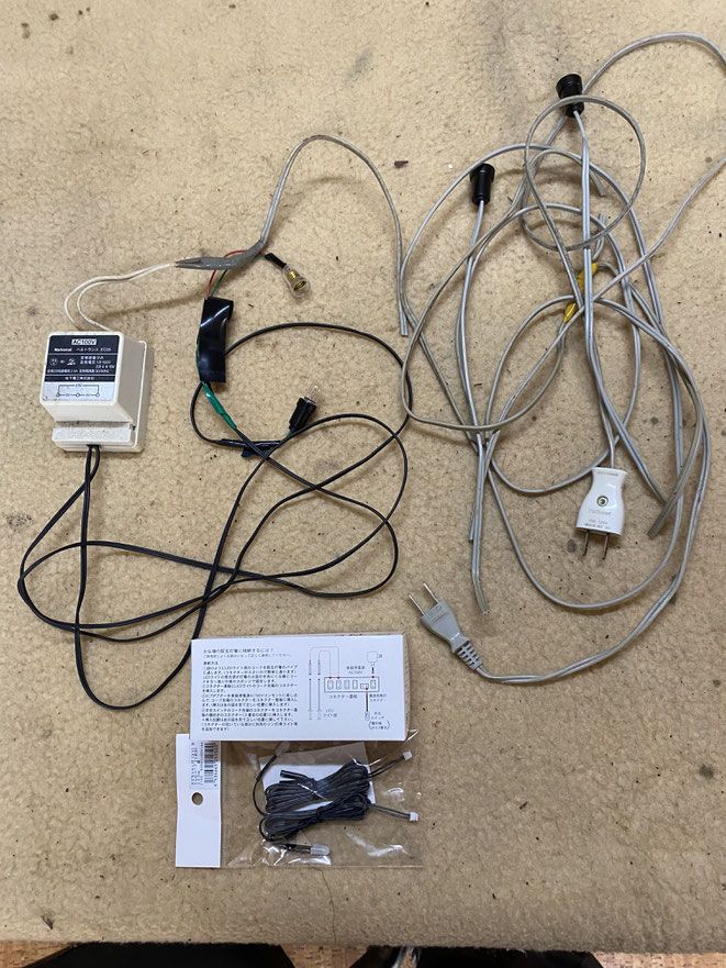 今年最初の仕事はLED交換　スイッチ付きで節電で　5年保証付きです。