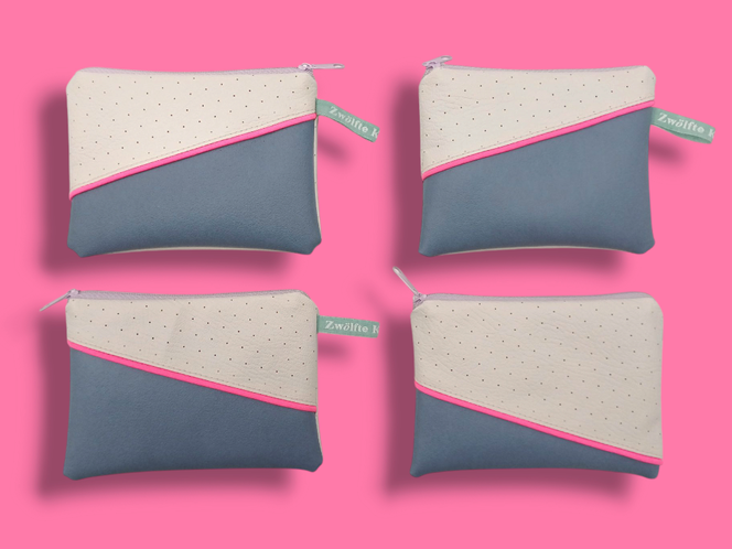 Reißverschlusstaschen Upcycling und Zero Waste