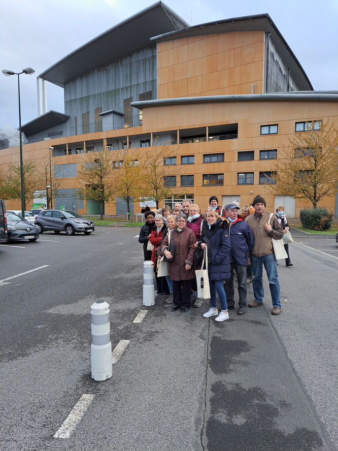 Mardi 22 novembre 2022 - Visite du Centre de tri de grande capacité  et du Centre de valorisation énergétique  à Villers Saint  Paul.