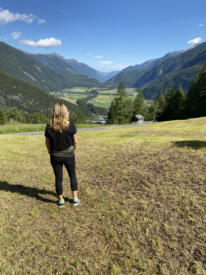 Blick talauswärts von Burgstein aus