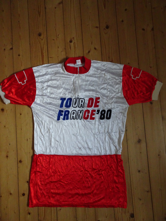 Brügelmann hatte natürlich auch ein Trikot zur Tour de France 1980