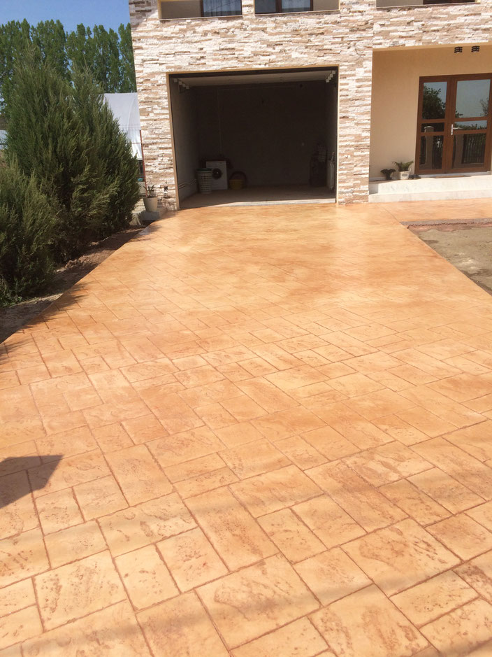 beton amprentat Râmnicu Sărat