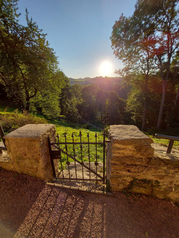 Zum Schloss hoch in Wolkenstein