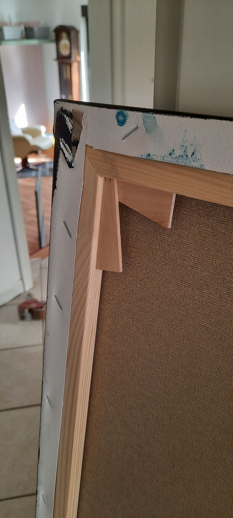 Das Holz ist aus hiesigen Wäldern
