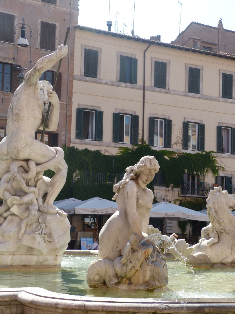 Piazza Navona - Hier startet der Spaziergang auf den Spuren von Julia Roberts