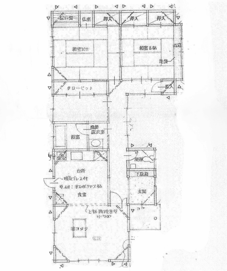 金沢市三馬3丁目平面図