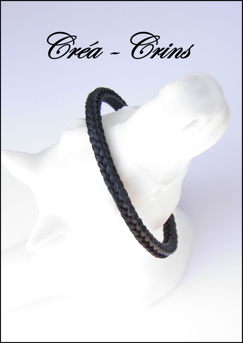 bracelet crin de cheval personnalisé